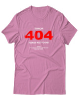 T-Shirt Αντρικό - Error - Color Thumbnail Ροζ