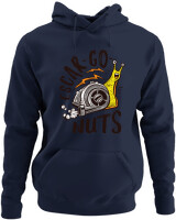 Φούτερ με κουκούλα - Escar Go Nuts - Color Thumbnail Navy Blue