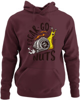 Φούτερ με κουκούλα - Escar Go Nuts - Color Thumbnail Marron