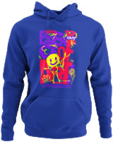 Φούτερ με κουκούλα - Essence Of Art - Color Thumbnail Μπλε Ρουά