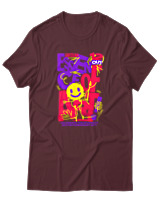 T-Shirt Αντρικό - Essence Of Art - Color Thumbnail Μπορντό