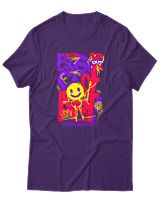 T-Shirt Αντρικό - Essence Of Art - Color Thumbnail Σκούρο Μωβ