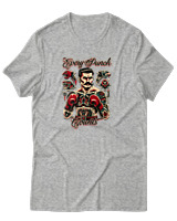 T-Shirt Αντρικό - Every Punch Counts - Color Thumbnail Γκρι Μελανζέ