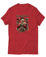 T-Shirt Αντρικό - Every Punch Counts - Color Thumbnail Κόκκινο