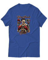 T-Shirt Αντρικό - Every Punch Counts - Color Thumbnail Μπλε Ρουά