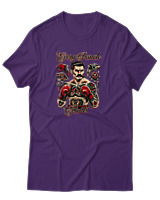 T-Shirt Αντρικό - Every Punch Counts - Color Thumbnail Σκούρο Μωβ