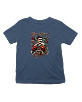 T-Shirt  Παιδικό - Every Punch Counts - Color Thumbnail Σκούρο Μπλε