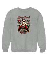 Φούτερ χωρίς κουκούλα Αντρικό - Every Punch Counts - Color Thumbnail Γκρι Μελανζέ