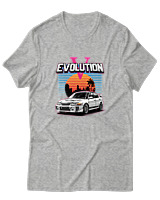 T-Shirt Αντρικό - Evolution - Color Thumbnail Γκρι Μελανζέ