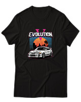 T-Shirt Αντρικό - Evolution - Color Thumbnail Μαύρο