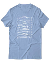T-Shirt Unisex - Evolution Of A Car - Color Thumbnail Γαλάζιο