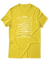 T-Shirt Unisex - Evolution Of A Car - Color Thumbnail Χρυσό Κίτρινο