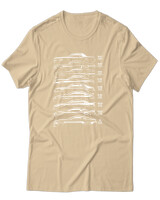 T-Shirt Unisex - Evolution Of A Car - Color Thumbnail Μπεζ