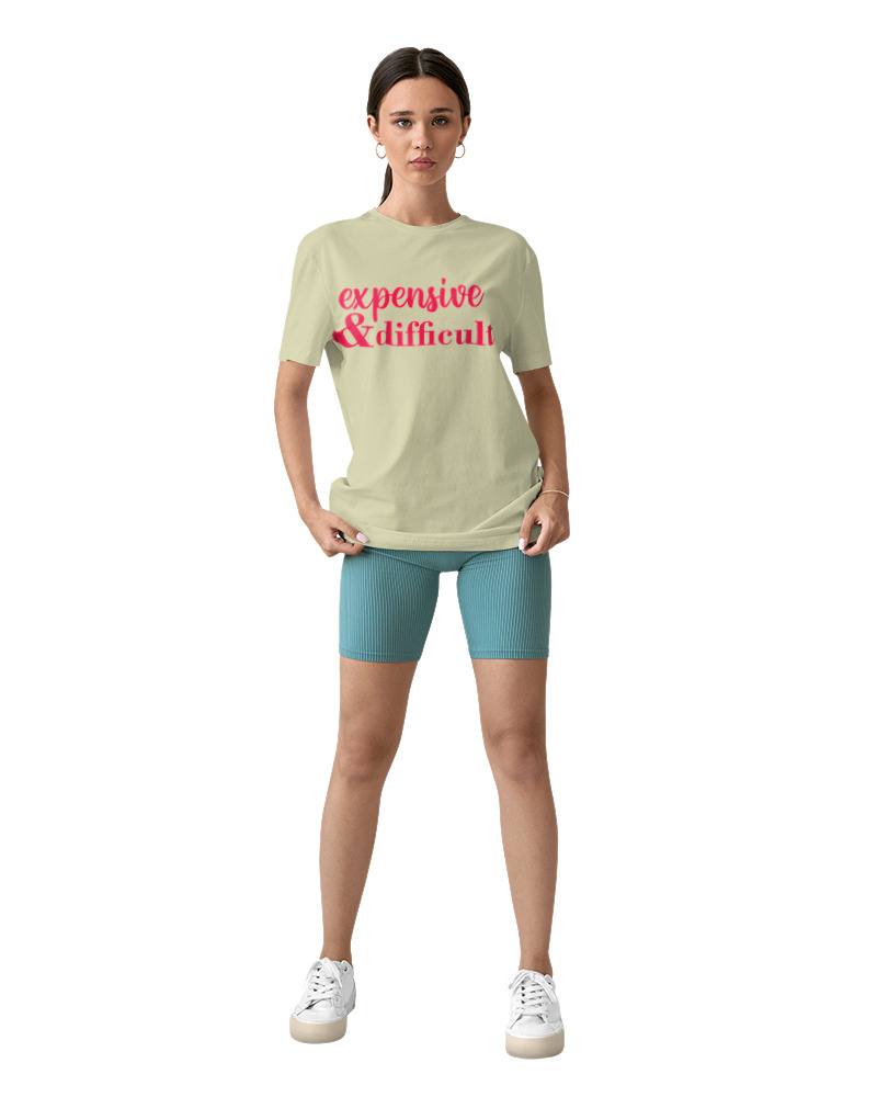 T-Shirt Classic - Expensive & Difficult - Image 2