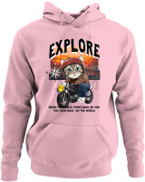 Φούτερ με κουκούλα - Explore - Color Thumbnail Pink