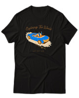 T-Shirt Αντρικό - Exploring The World - Color Thumbnail Μαύρο