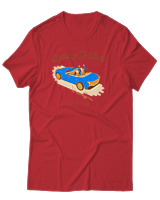 T-Shirt Αντρικό - Exploring The World - Color Thumbnail Κόκκινο