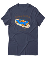 T-Shirt Αντρικό - Exploring The World - Color Thumbnail Μπλε Γκρι