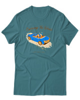 T-Shirt Αντρικό - Exploring The World - Color Thumbnail Μπλε Πράσινο
