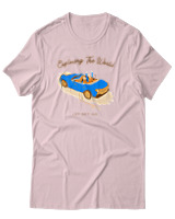 T-Shirt Αντρικό - Exploring The World - Color Thumbnail Απαλό Ροζ