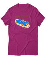 T-Shirt Αντρικό - Exploring The World - Color Thumbnail Φουξια