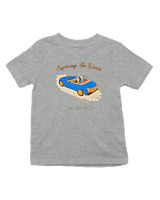 T-Shirt  Παιδικό - Exploring The World - Color Thumbnail Γκρι Μελανζέ