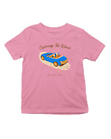 T-Shirt  Παιδικό - Exploring The World - Color Thumbnail Ροζ