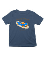 T-Shirt  Παιδικό - Exploring The World - Color Thumbnail Σκούρο Μπλε