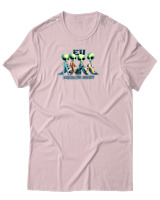 T-Shirt Αντρικό - Extraterrestrial University - Color Thumbnail Απαλό Ροζ