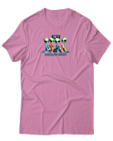 T-Shirt Αντρικό - Extraterrestrial University - Color Thumbnail Ροζ