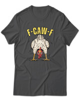 T-Shirt Unisex - F Caw F - Color Thumbnail Ανθρακί