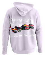 Φούτερ με κουκούλα - F1 Car Max Verstappen - Color Thumbnail Λιλά