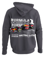 Φούτερ με κουκούλα - F1 Car Max Verstappen - Color Thumbnail Ανθρακί