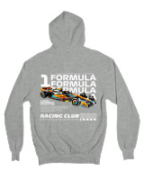 Ζακέτα Φούτερ με κουκούλα Γυναικείο - F1 Norris - Color Thumbnail Γκρι Μελανζέ