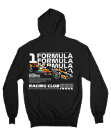 Ζακέτα Φούτερ με κουκούλα Αντρικό - F1 Norris - Color Thumbnail Μαύρο