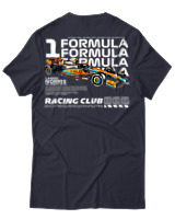 T-Shirt Unisex - F1 Norris - Color Thumbnail Σκούρο Μπλε
