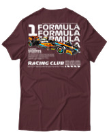 T-Shirt Unisex - F1 Norris - Color Thumbnail Μπορντό