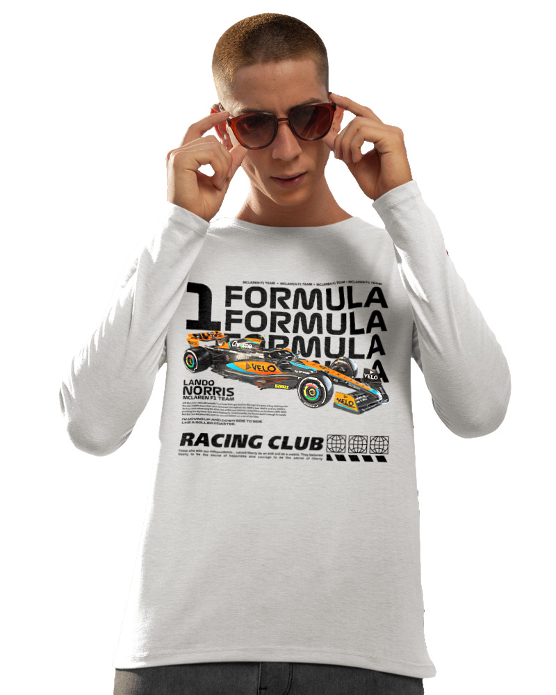 Μακρυμάνικο Μακό Αντρικό - F1 Norris - Image 1