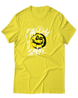 T-Shirt Αντρικό - Fake Smile - Color Thumbnail Κίτρινο