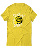 T-Shirt Αντρικό - Fake Smile - Color Thumbnail Χρυσό Κίτρινο