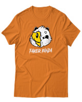 T-Shirt Αντρικό - Faker Panda - Color Thumbnail Πορτοκαλί