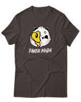 T-Shirt Αντρικό - Faker Panda - Color Thumbnail Καφέ