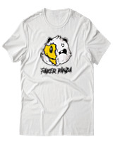 T-Shirt Αντρικό - Faker Panda - Color Thumbnail Άσπρο