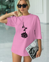 T-Shirt Classic - Fallen Rose - Color Thumbnail PINK