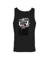 Αμάνικο Μπλουζάκι Αντρικό - Falling Down - Color Thumbnail Μαύρο