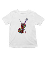 T-Shirt  Παιδικό - Famous Musicians - Color Thumbnail 'Ασπρο