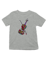 T-Shirt  Παιδικό - Famous Musicians - Color Thumbnail Γκρι Μελανζέ