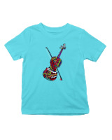 T-Shirt  Παιδικό - Famous Musicians - Color Thumbnail Οινοπνευματί