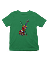 T-Shirt  Παιδικό - Famous Musicians - Color Thumbnail Πράσινο