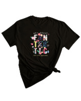 T-Shirt Woman Fashion Γυναικείο - Fantastic - Color Thumbnail BLACK
